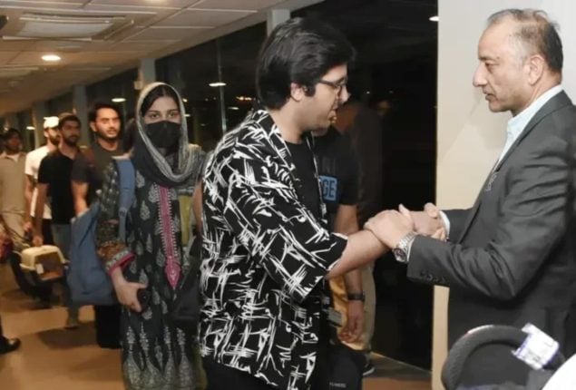 Another flight carrying students from Kyregyzstan reached Islamabad  