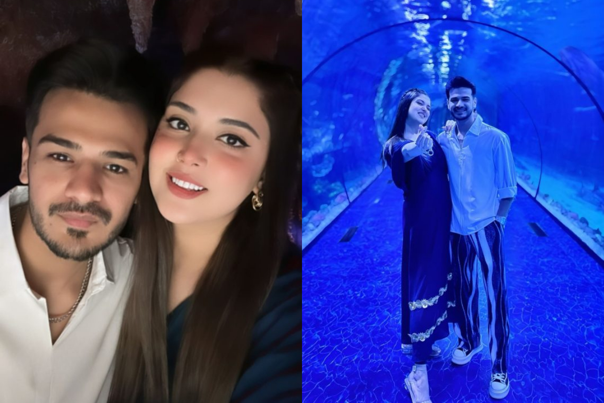 Kanwal Aftab and Zulqarnain Sikandar share pictures from National Aquarium Abu Dhabi