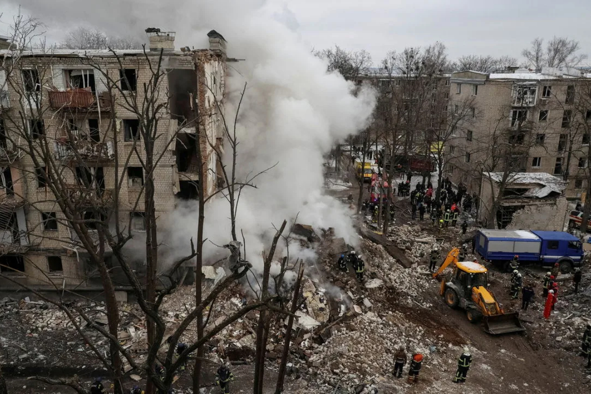 Russian Missile attack on Kharkiv leaves at least six dead