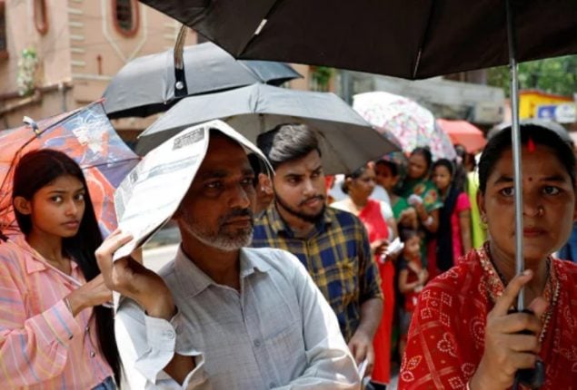 Pakistan may soar to record 50°C this week
