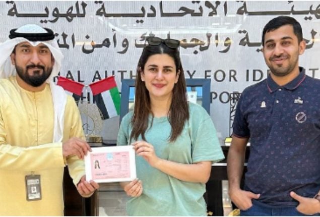 UAE Honors Kubra Khan with Golden Visa