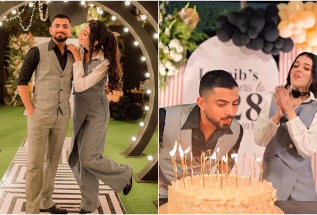See Photos: Zarnab Fatima celebrates her husband’s 28th Birthday