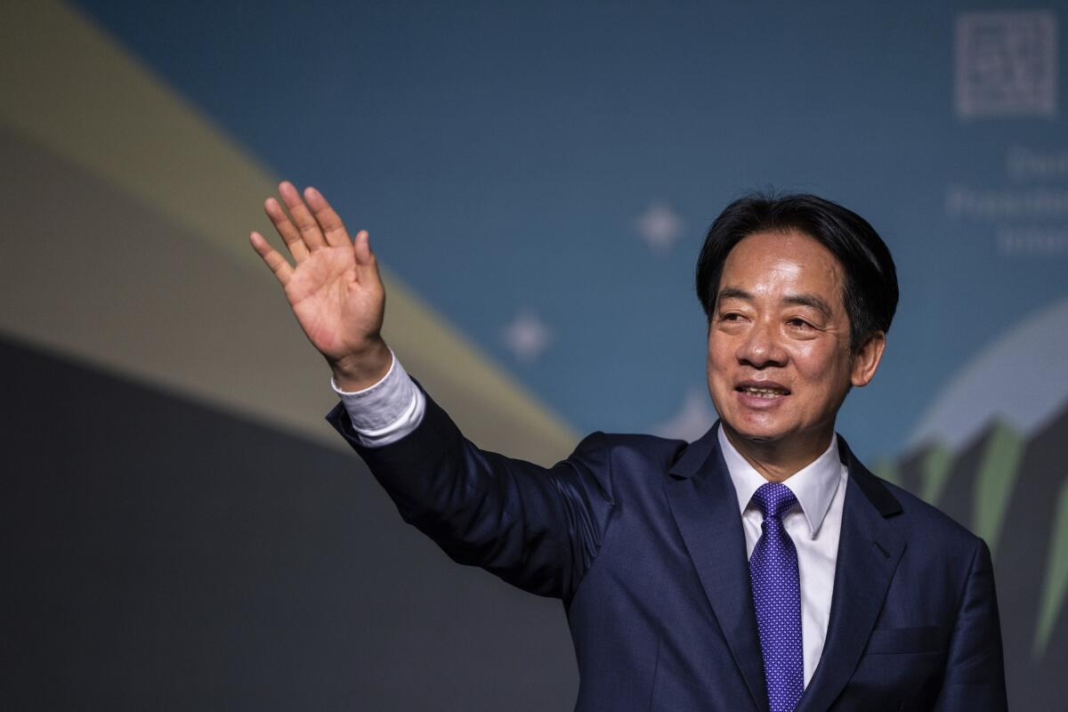 Taiwan's president opens to collaboration with China on 'Peace'