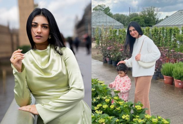 Sarah Khan shares stunning new family pictures from London