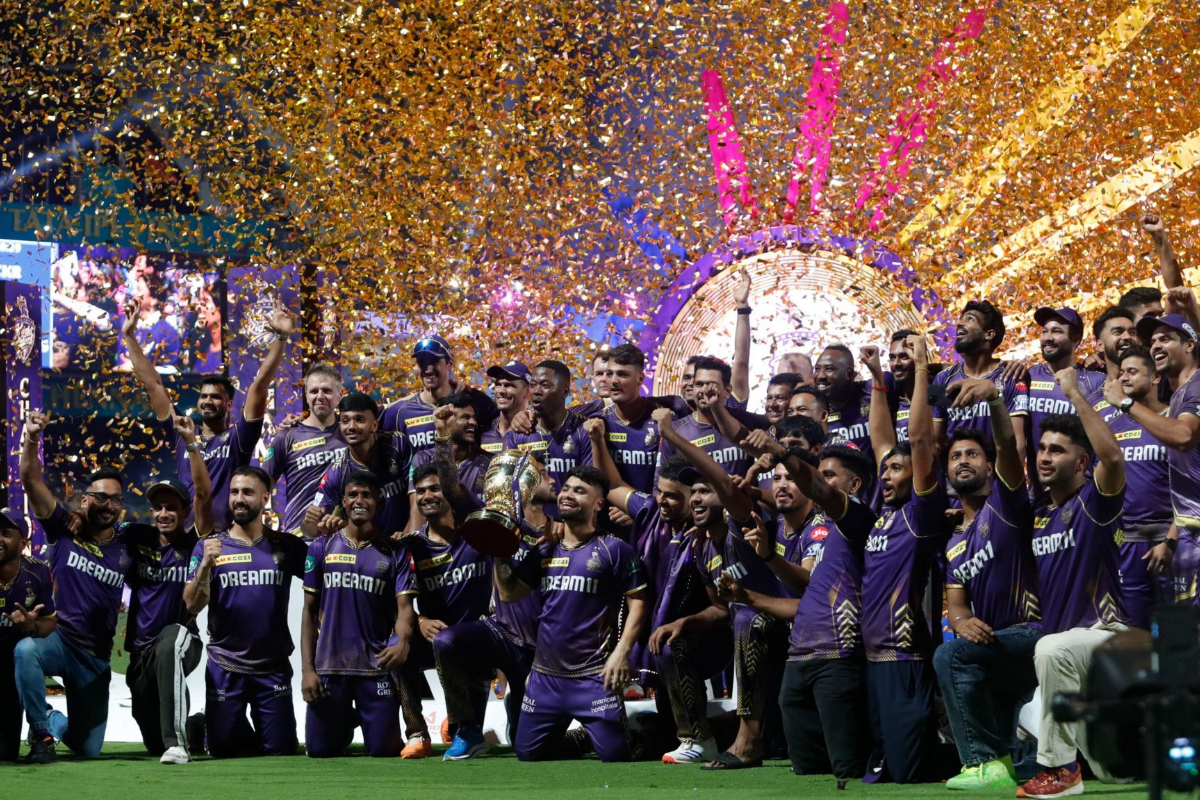 IPL 2024 Final: KKR lift trophy for third time after defeaing SRH
