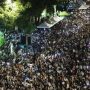 Thousands of resident’s protests outside Taiwan’s parliament