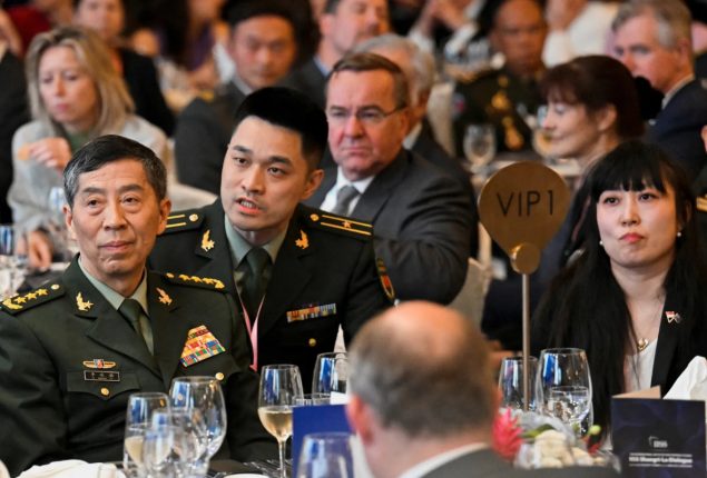 Global defense leaders meet in Singapore amid rising China-US tensions