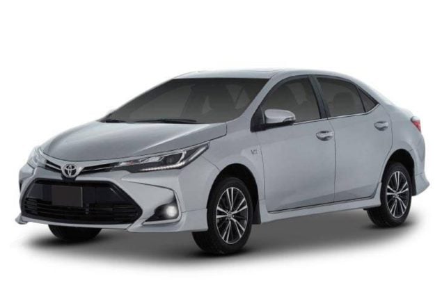 Toyota Corolla Grande latest price in Pakistan for August 2024