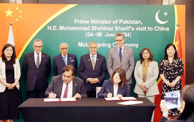 Pakistan, China ink MoUs to strengthen cooperation in diverse fields
