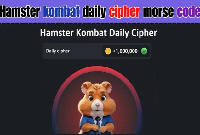 Hamster Kombat Daily Cipher Morse Code Today – September 20, 2024