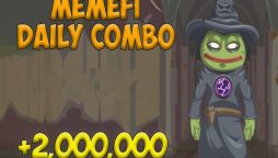 MemeFi Daily Combo Today