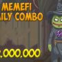 MemeFi Daily Combo Today – July 3, 2024