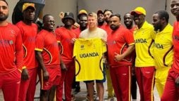 Australia, Uganda swap jerseys amid T20 World Cup 2024
