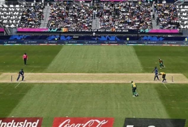 T20 World Cup 2024: Pundits criticize New York's drop-in pitch used for SA vs SL game