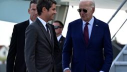 Joe Biden arrives in France for D-Day anniversary and democracy speech