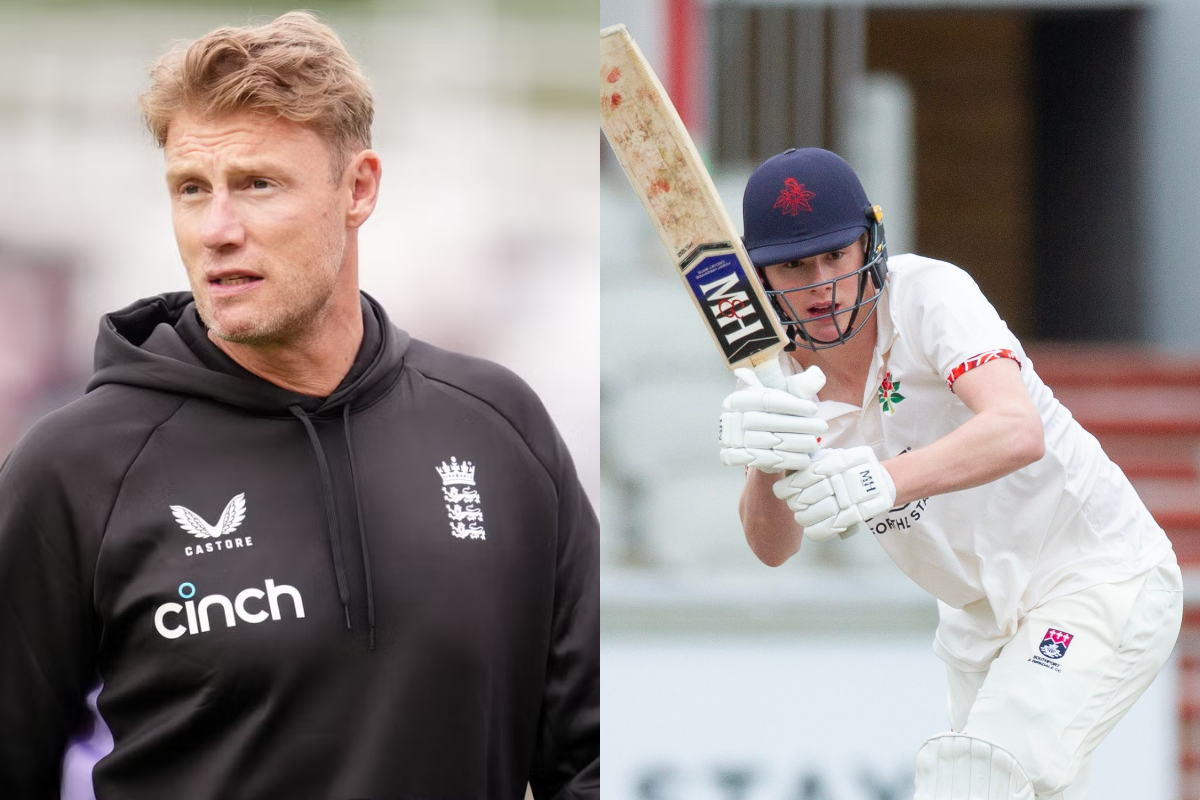 Andrew Flintoff's son Rocky gets call up to join England U-19