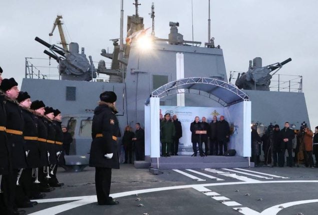 Russian Military conducts exercises with warships and aircraft in the Caribbean