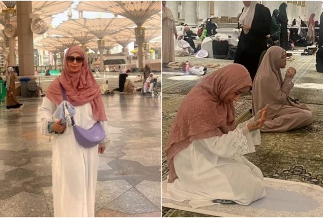 Reema Khan Shares Beautiful Moments From Madinah Munawarrah