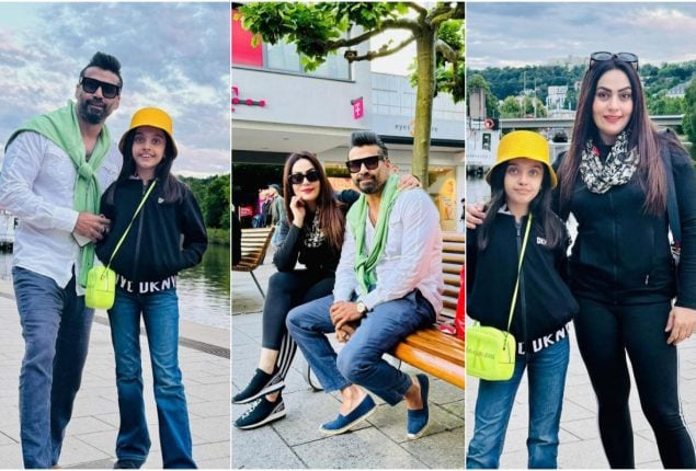 Sadia Imam Shares Family Photos from Germany