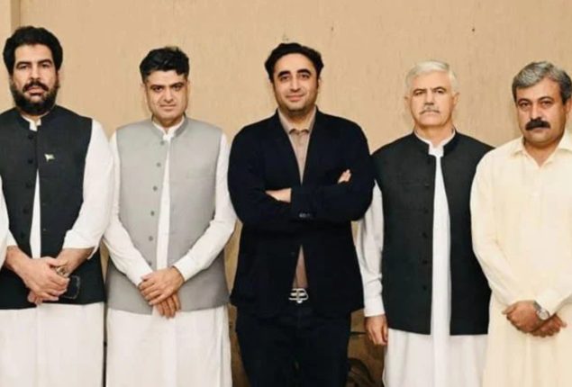 PTI Parliamentarians delegation meets Bilawal Bhutto