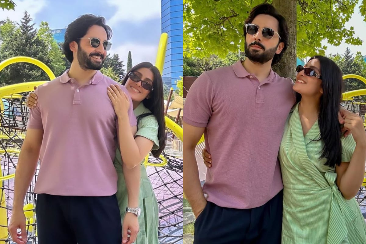 Ayeza Khan and Danish Taimoor shares latest elegant photos
