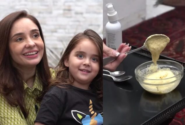 Juggan Kazim shares her DIY recipe for soft feet and hands