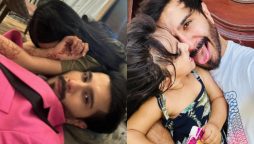 Feroze Khan Shares Photos With His Second Wife and Daughter