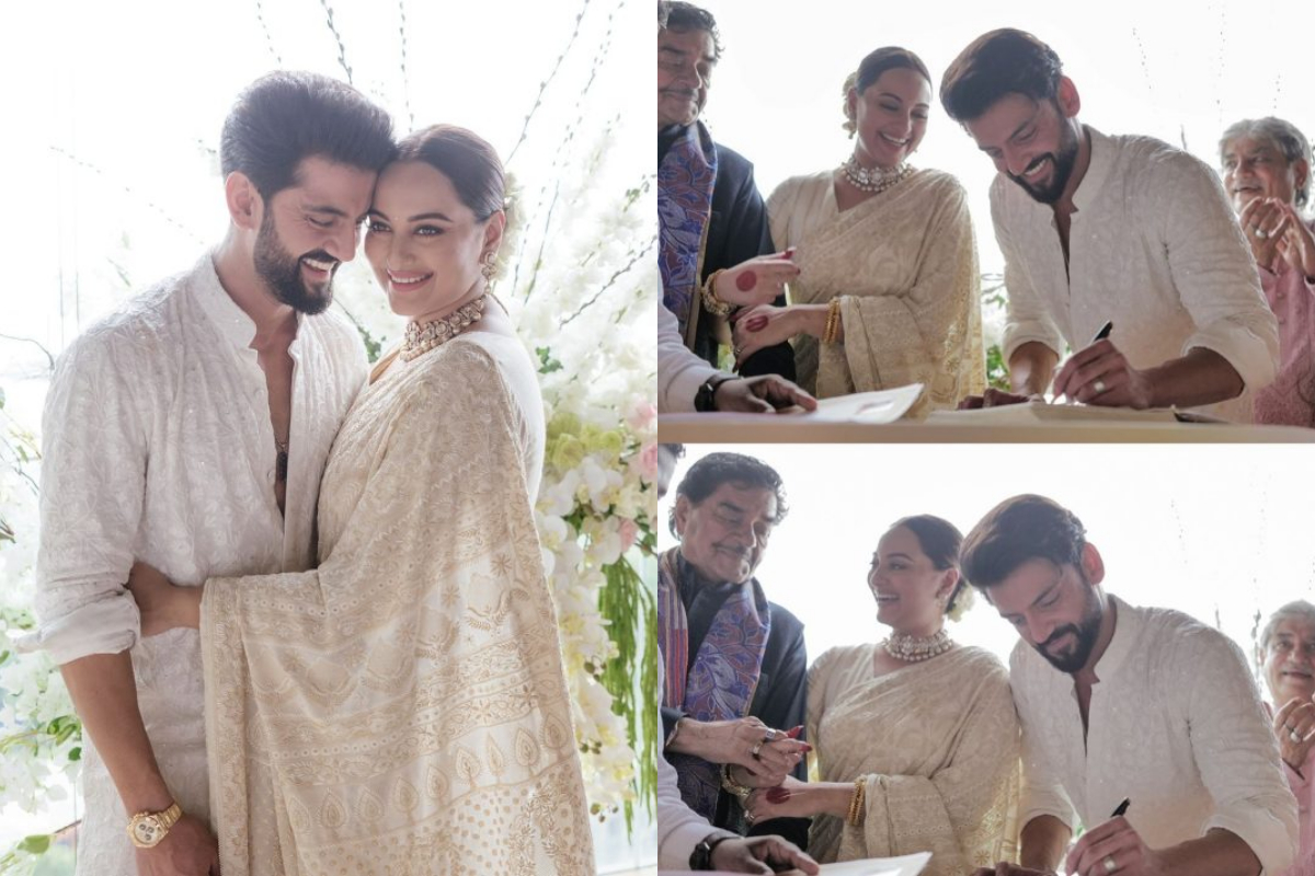 Sonakshi Sinha ties the knot with Zaheer Iqbal