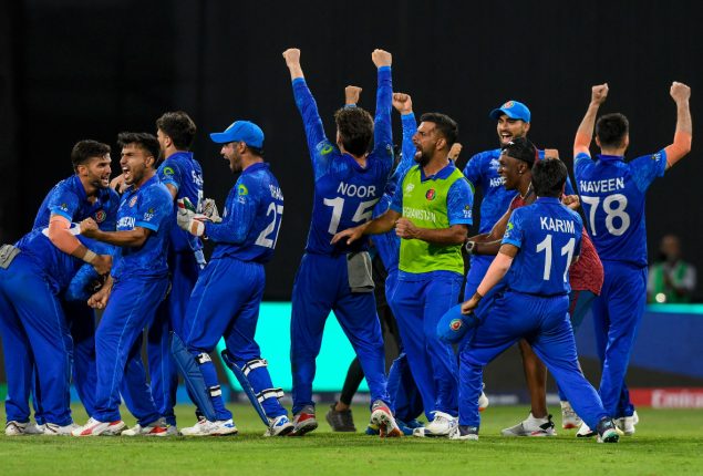 Afghanistan creates history after securing first ever T20 World Cup semifinal spot