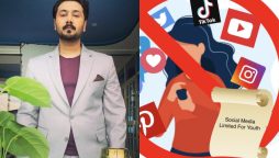 Ali Abbas calls for Social Media restrictions in Pakistan