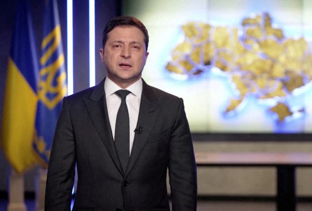 Ukraine's president calls on EU leaders to honor arms promises