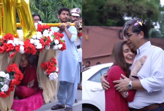 Juggan Kazim celebrate her 11th wedding anniversary in unique style