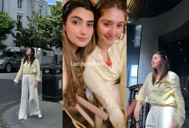 Durefishan Saleem looks captivating in the latest London photos