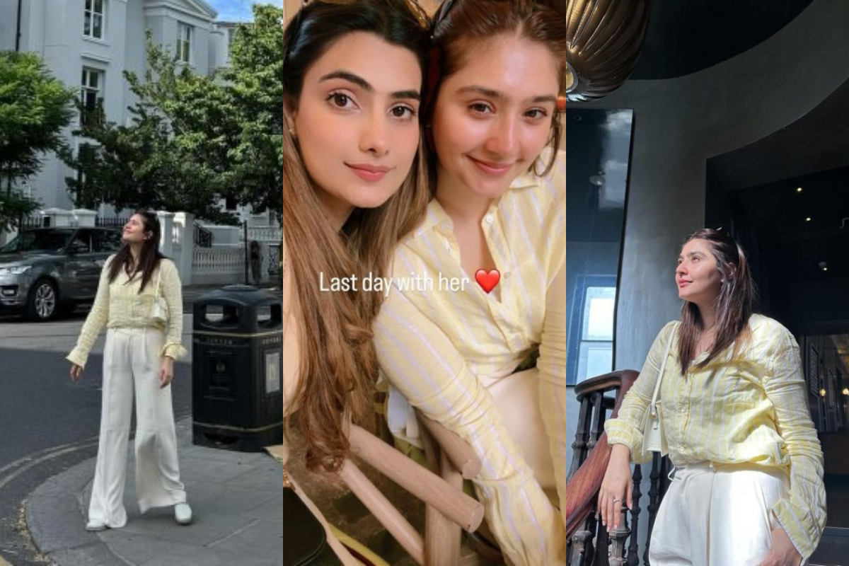 Durefishan Saleem looks captivating in the latest London photos