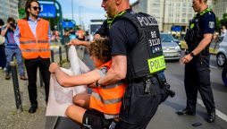 UK Police detain 27 climate activists over airport protests