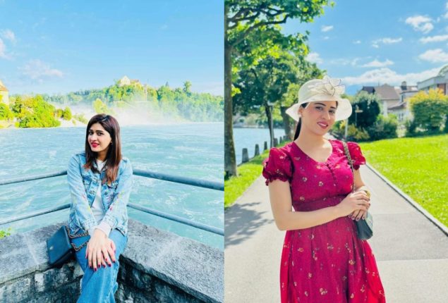 Aroosa Khan delights fans with stunning new pictures from Switzerland