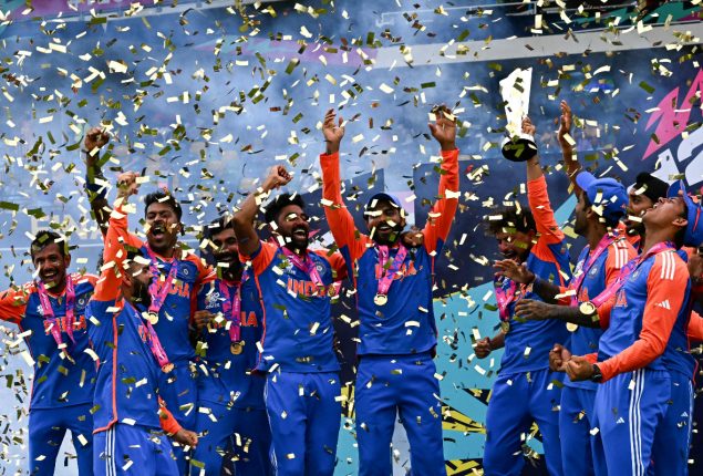 India crowned T20 World Cup 2024 champions for second time