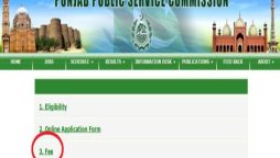 PPSC fee for job