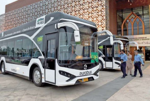 Electric Bus Service Set to Launch Next Year in Rawalpindi