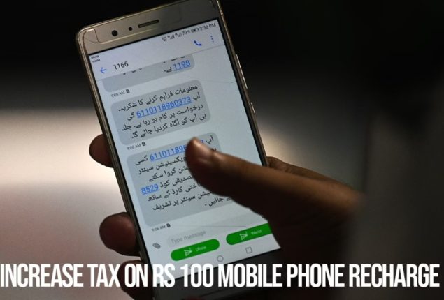 Tax Increase on Rs100 Mobile Phone Recharge after Budget 2024-25