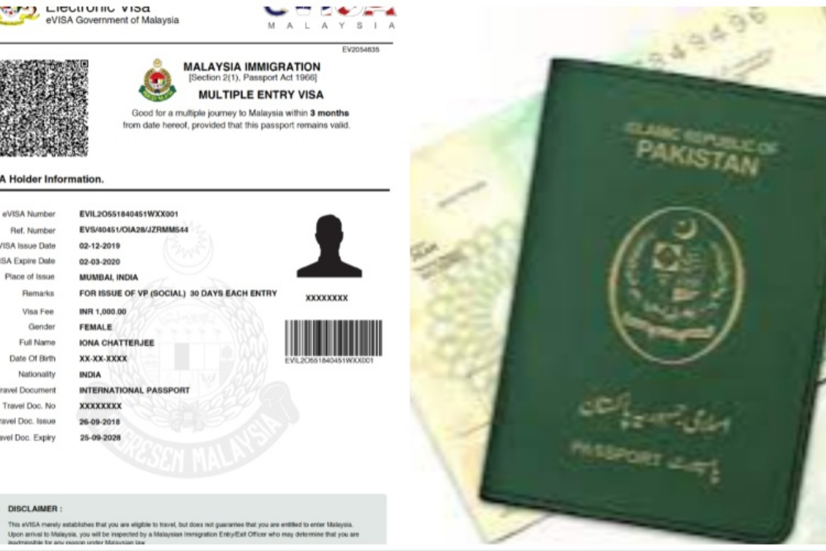 Malaysia visit visa fee in Pakistan