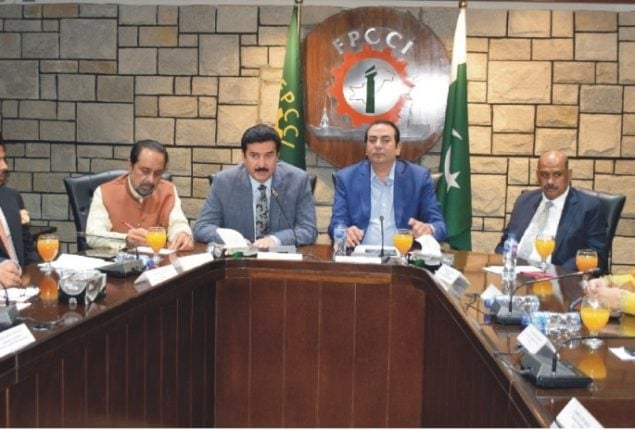 Faisal Karim Kundi visit FPCCI Capital House