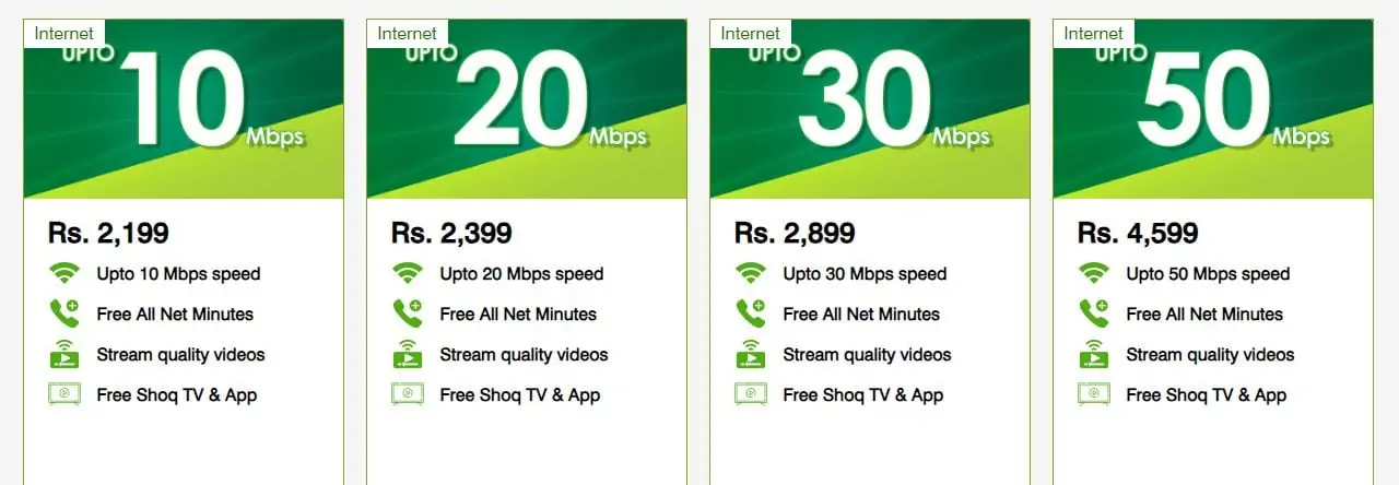 PTCL Latest Internet and Landline Charges for July 2024
