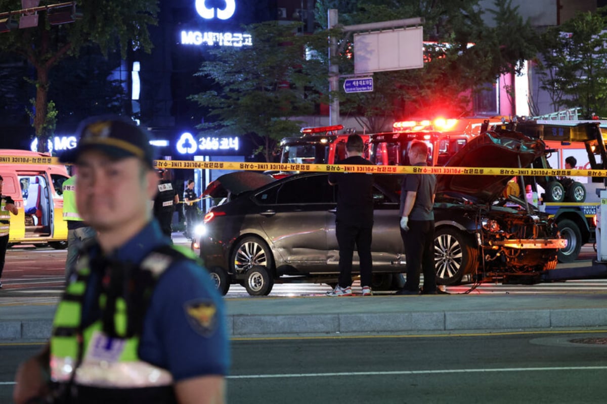 Deadly car crash incident in Seoul killed nine people