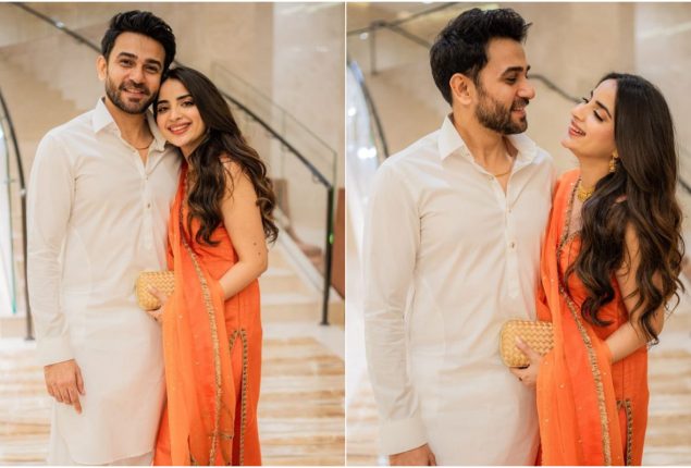 See Photos: Saboor Aly and Ali Ansari Attend Wedding in Dubai