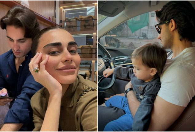 Sadaf Kanwal & Shahroz Sabzwari Delight Fans with New Photos