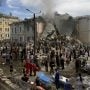 Russian missiles claim 36 lives, destroy children’s hospital
