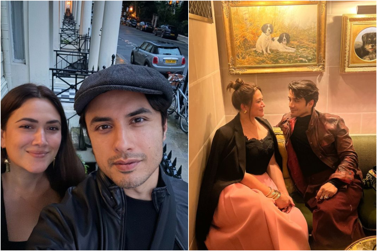 Ali Zafar and Ayesha Fazli share couple goals pictures from London