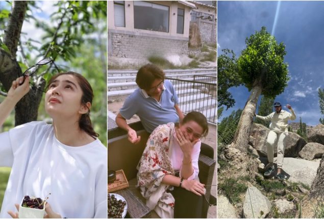 Durefishan Saleem enjoys Skardu trip with her parents