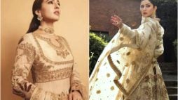 Mahira Khan and Sara Ali Khan Shine in Matching Couture